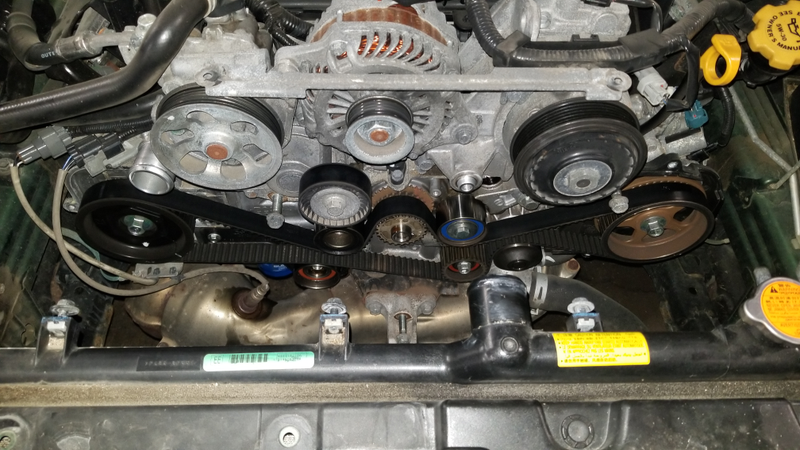 This where I stopped. Subaru bastards.